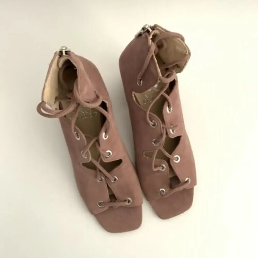 Vince Camuto blush leather